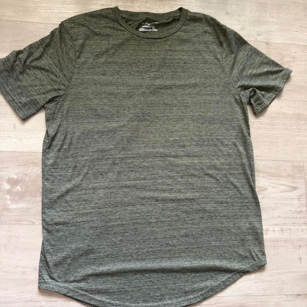 Unbranded Men's Green and Khaki Shirt